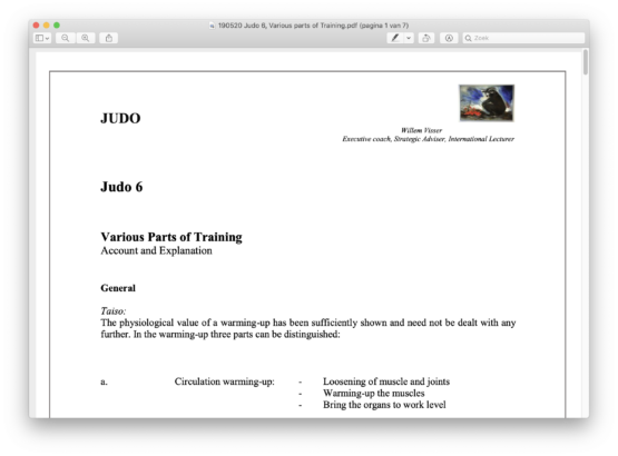 Judo 7 - Training construction - Image 2